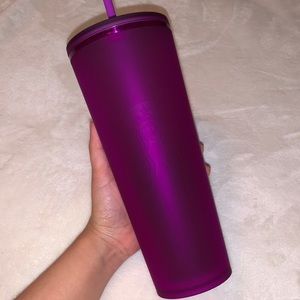 Soft Touch Purple Starbucks Cup